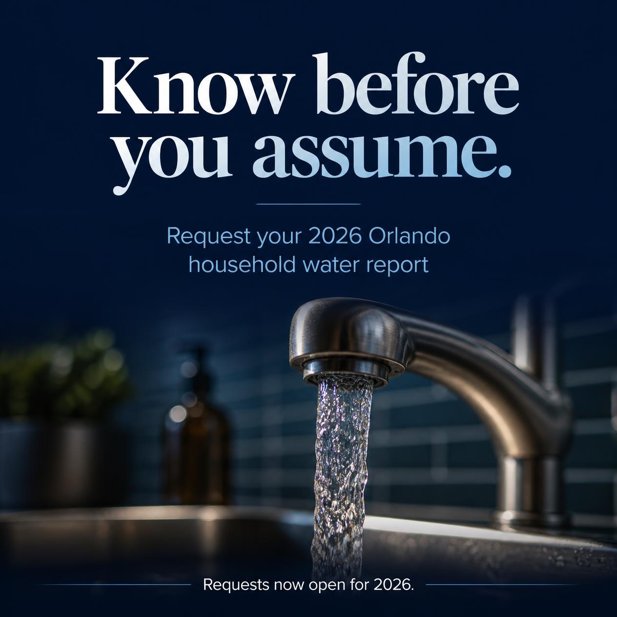 2026 Orlando Household Water Report