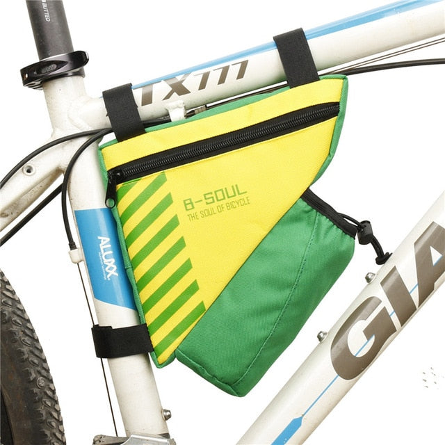 Bolsa de bicicleta de tubo superior, bolsa de marco de bicicleta triangular  impermeable para bicicleta debajo del tubo para bicicleta de carretera