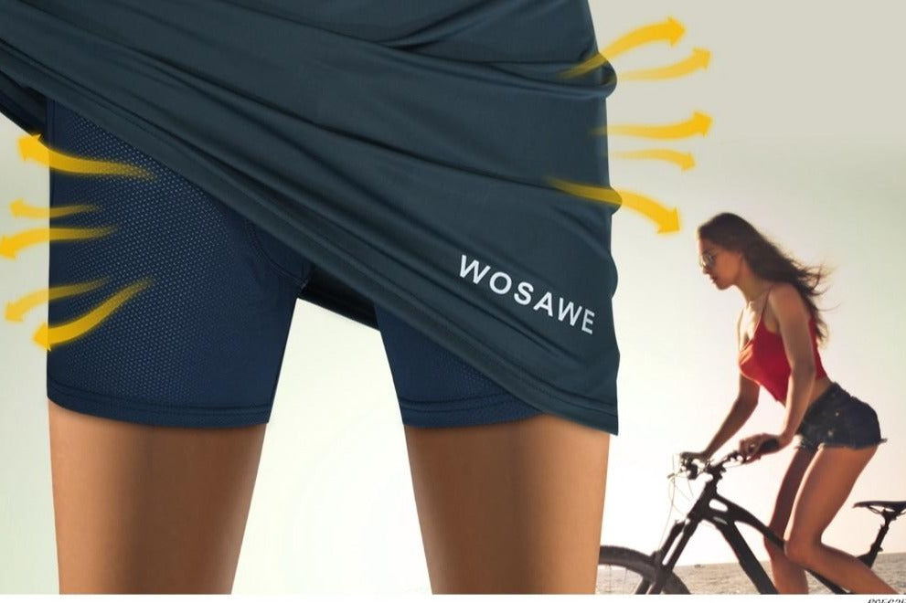 WOMEN'S CYCLING SKIRT - VÉLO SHOP